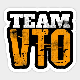 VTO Shirt TEAM VTO T-Shirt Distressed Sticker